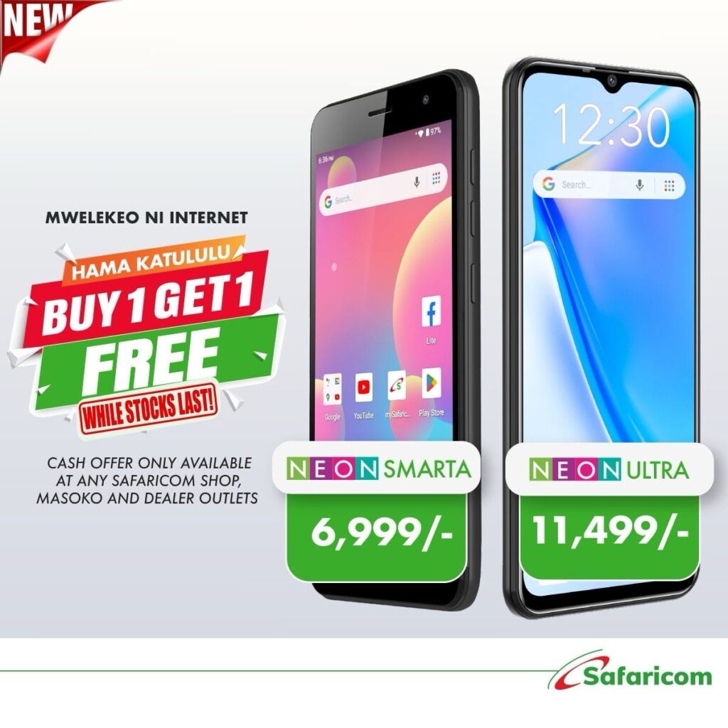 Safaricom Unveils New Neon Smarta and Ultra for KES 50 Daily