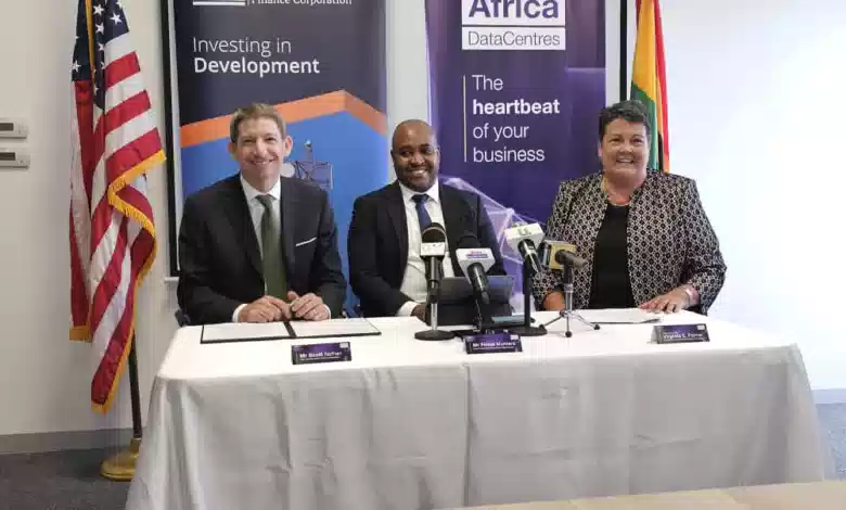 Africa Data Centres and DFC partner, investing $300 million in a pioneering Ghanaian data centre, boosting the nation's tech industry.