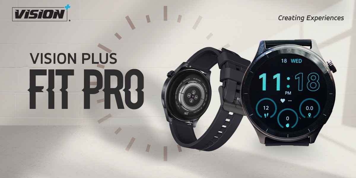 Vision Plus launches innovative smart tech products: Fit Pro smartwatch, Sunnies sunglasses, Neck Pods, and Wireless Power Bank, enhancing daily experiences.