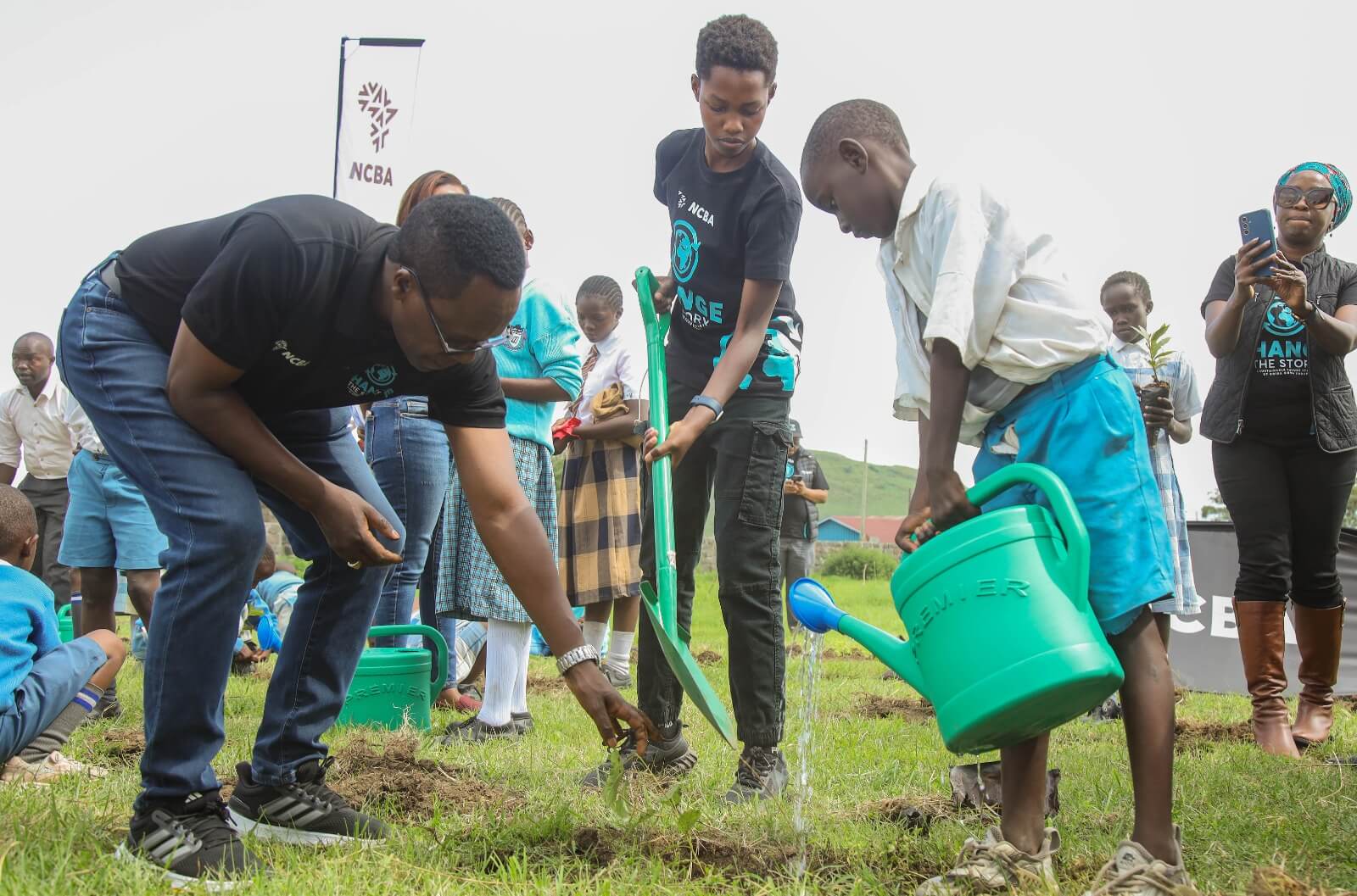 NCBA PLANTS 10,000 TREES IN NAKURU COUNTY TO MARK WORLD ENVIRONMENT DAY