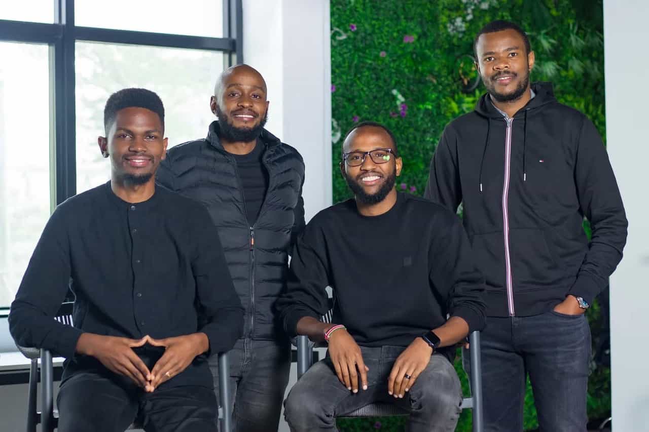 Chpter Cofounders — (From Left) Mark Kiarie, Kuria Kevin, Tesh Mbaabu and Mesongo Sibuti Chpter Secures $1.2 Million Pre-Seed Funding to Revolutionize Social Commerce in Africa