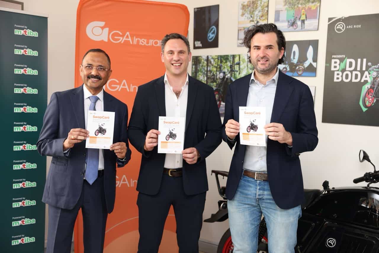 GA Insurance, ARC Ride, and M-TIBA launch SwapCare, an accident insurance plan for electric motorcycle riders using battery swap services.