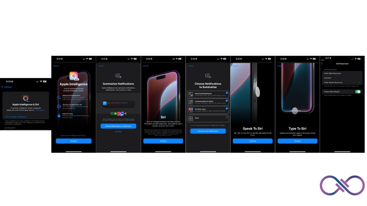 Once you’ve updated to iOS 18.1, setting up Apple Intelligence is straightforward. Begin by navigating to Settings > Apple Intelligence & Siri and ensure that your language is set to English (US).