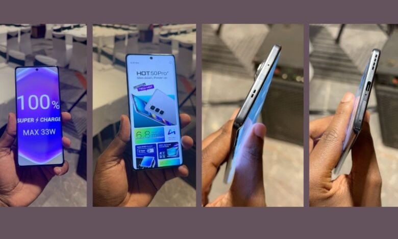 Infinix HOT 50 Pro+ launches as Kenya’s slimmest 6.88mm smartphone, featuring cutting-edge design, 3D-curved edges, and advanced battery technology.