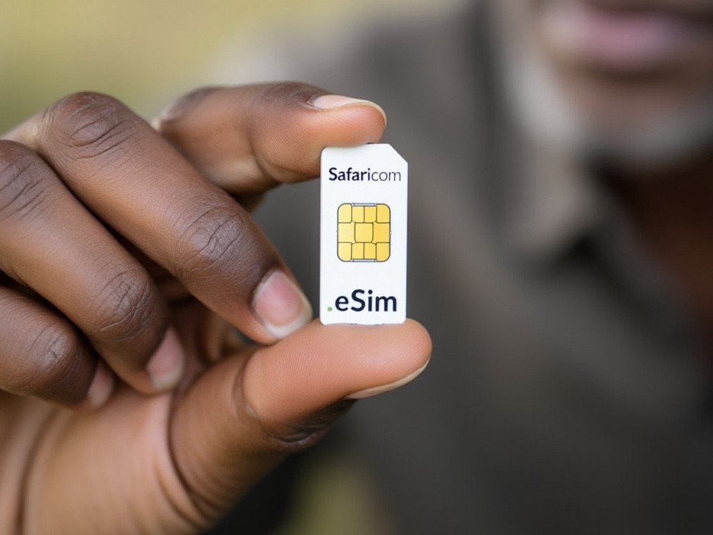 Activate Safaricom eSIM via MySafaricom app, scan emailed QR code, and enjoy physical SIM features digitally, including multiple profiles.