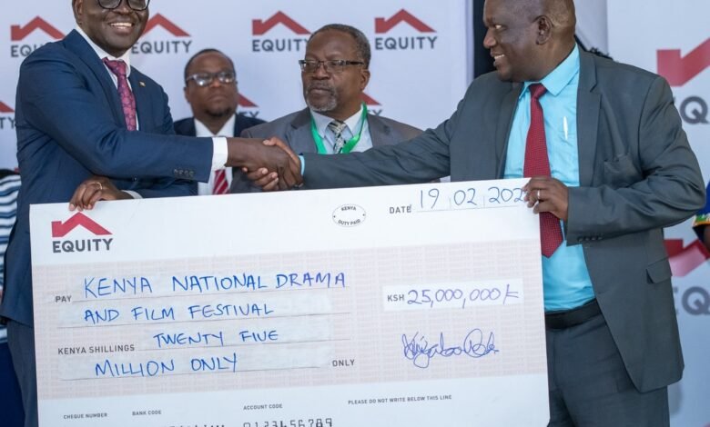 Equity Bank sponsors KES 25 million for Kenya National Drama and Film Festival, supporting talent, creativity, and education through awards and entrepreneurship.