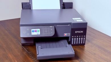 The Epson EcoTank L8100 is a high-resolution A4 photo printer with ultra-low-cost printing, wireless connectivity, borderless printing, and versatile media support.