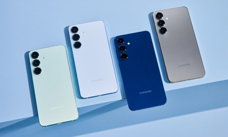 The Galaxy S25 features a 6.2-inch 120Hz display, Snapdragon 8 Elite, 50MP camera, IP68 durability, and fast charging. KES 108,300+.