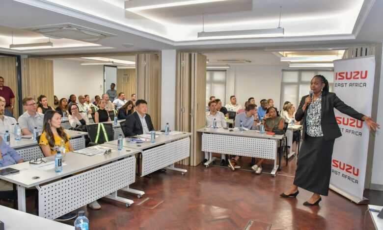 Isuzu East Africa hosted New York University Executive MBA students in Kenya, showcasing automotive industry leadership, business growth, and global partnerships.