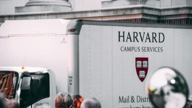 white harvard campus services truck Harvard offers free tuition for families earning under $200K, while Kenya's flawed university funding model was ruled unconstitutional, highlighting disparities.