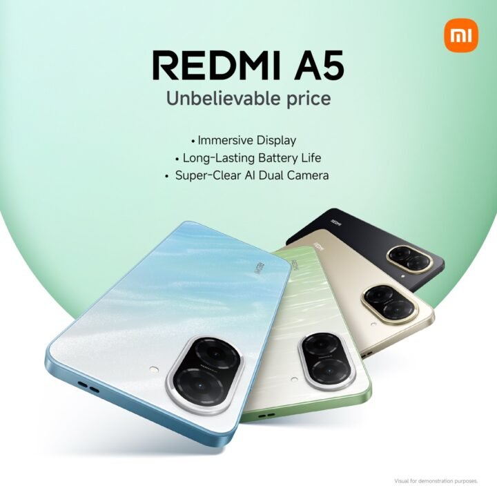 Redmi A5 lands in Kenya with 120Hz display, 5200mAh battery, and AI cameras starting at KES 9,499.