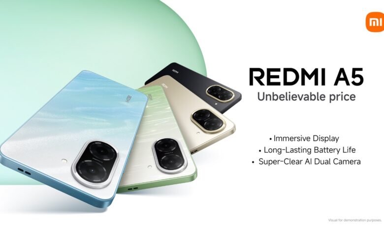 Redmi A5 lands in Kenya with 120Hz display, 5200mAh battery, and AI cameras starting at KES 9,499.