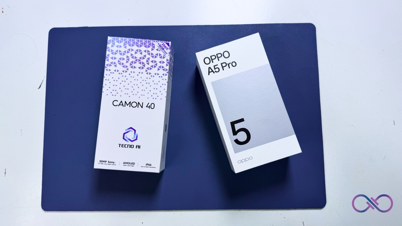 OPPO A5 Pro offers rugged durability and battery life, while TECNO Camon 40 excels in display, cameras, and charging speed.