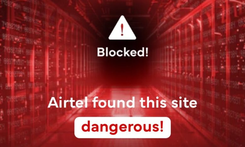 Airtel-blocking-websites-it-deems-dangerous