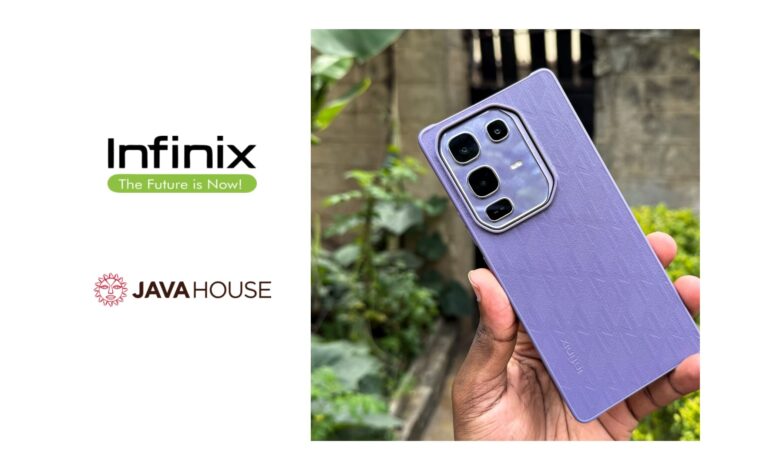 Infinix partnered with Java House in Kenya for a NOTE 50 Pro promotion, offering buyers a chance to win dining experiences.