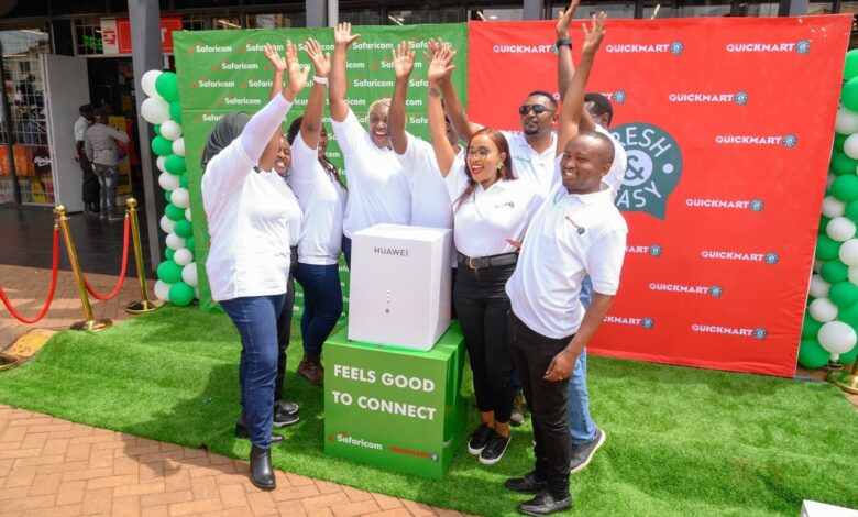 Safaricom now sells 4G and 5G routers at all Quickmart stores for KES 2,999, with easy activation and flexible plans.