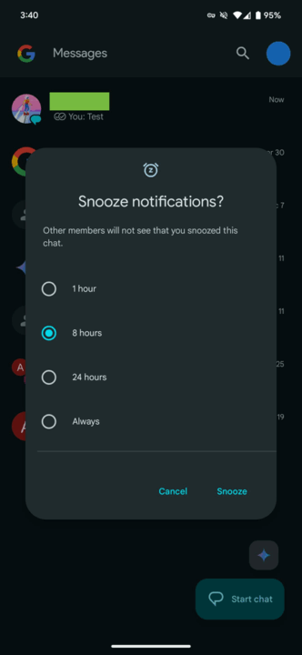 Google-Messages-snooze-notifications