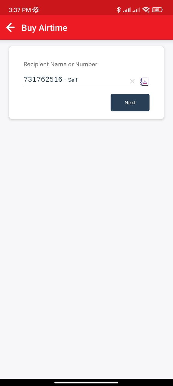 How to buy airtel airtime from M-pesa using My Airtel app-2
