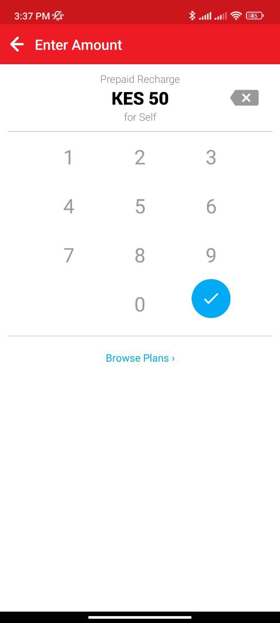 How to buy airtel airtime from M-pesa using My Airtel app-3