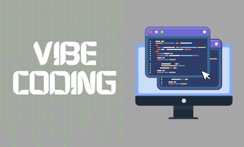 Vibe coding uses AI to transform software development, enabling faster, creative programming by directing rather than manually writing code.