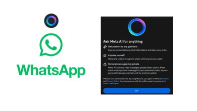 Meta AI officially launched in Kenya with WhatsApp users now seeing blue AI button for free AI assistance and image generation capabilities.