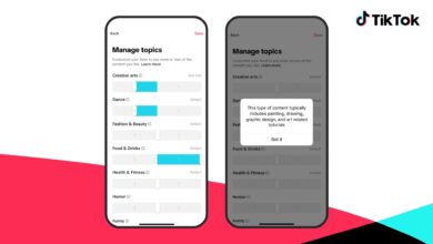TikTok introduces new features for personalising the For You feed, including topic management and smart keyword filtering.