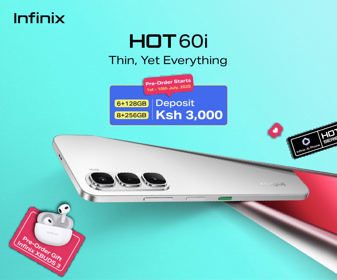 Infinix HOT 60i!