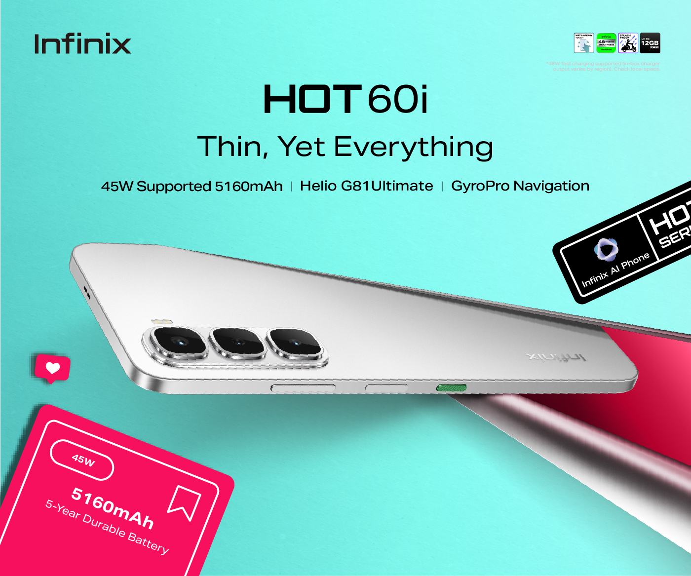Infinix HOT 60i!