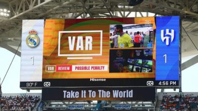 VAR-on-screen