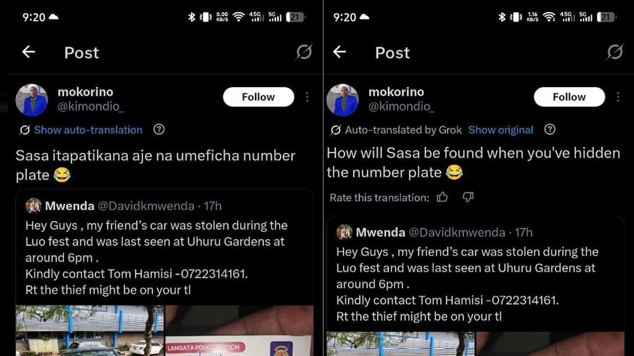 The Hilarious (and Wrong) Ways Grok on X Auto-Translates Kenyan Posts ...