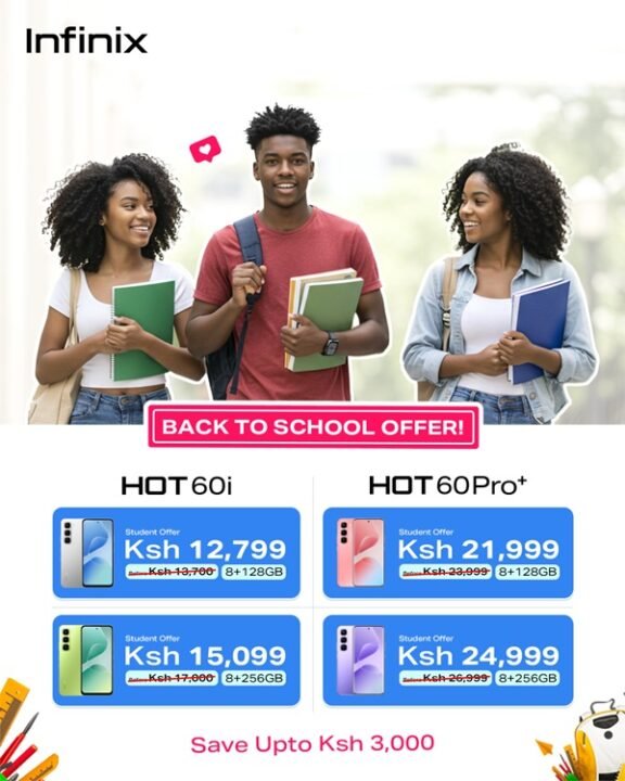Infinix Hot 60i and Hot 60 Pro+ back to school offers