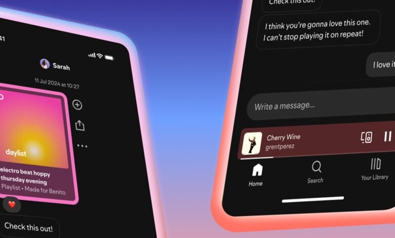 Spotify-Messages