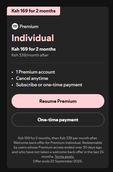 Spotify-Premium-offer-Kenya