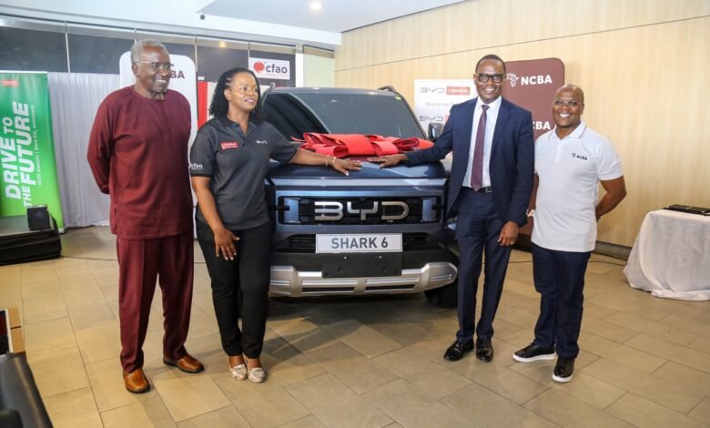 BYD launches the Shark 6, Kenya's first plug-in hybrid pickup, with a new landmark financing deal from CFAO and NCBA.