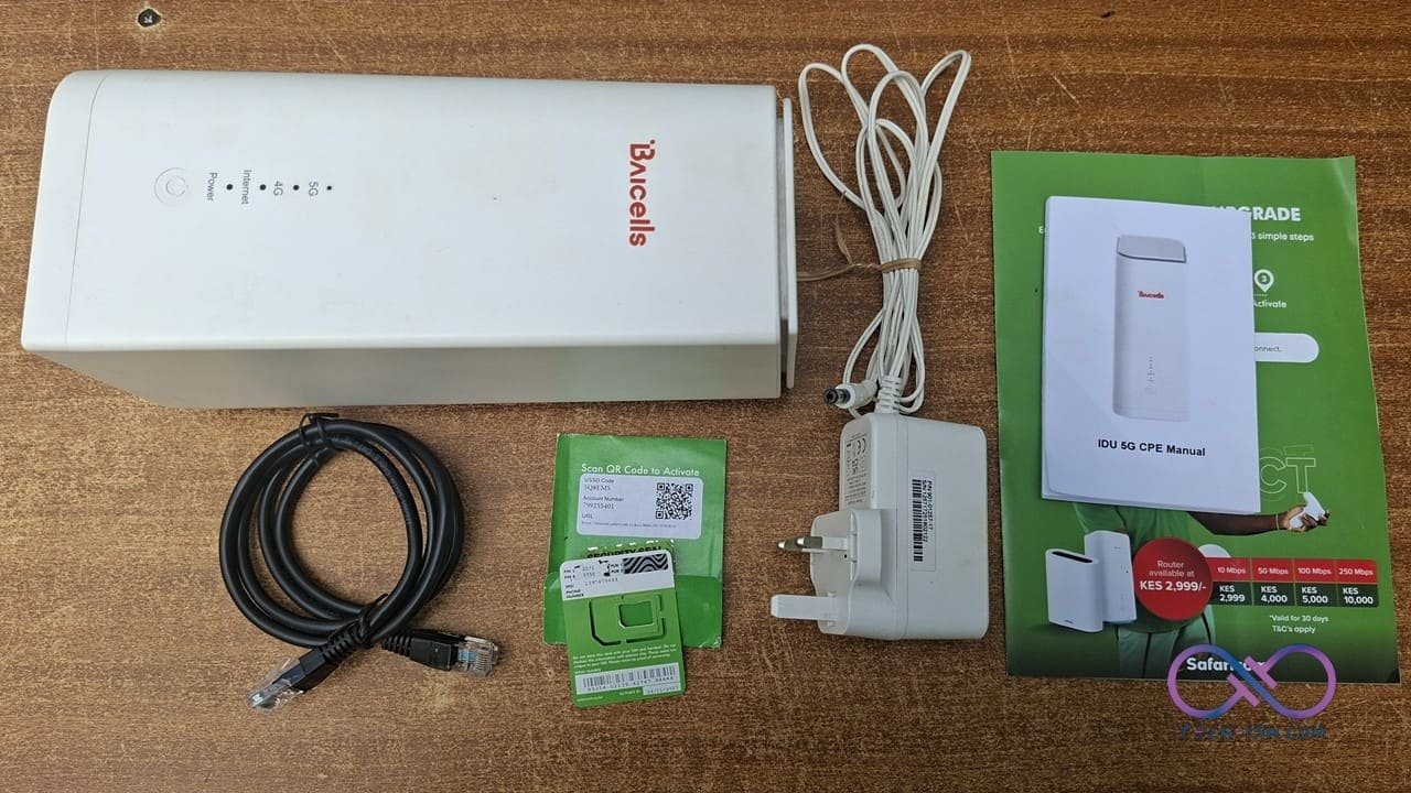 Safaricom-Baicells-5G-router-in-the-box