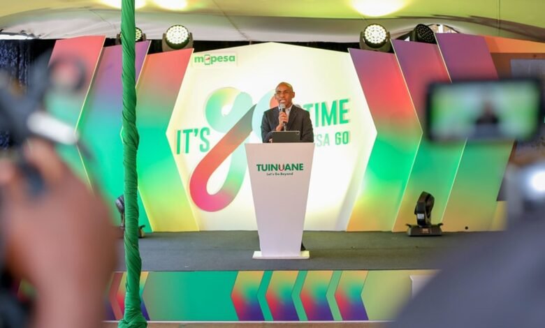 Dr.-Peter-Ndegwa-on-stage-at-M-PESA-Go