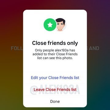 Instagram-remove-from-Close-Friends-list