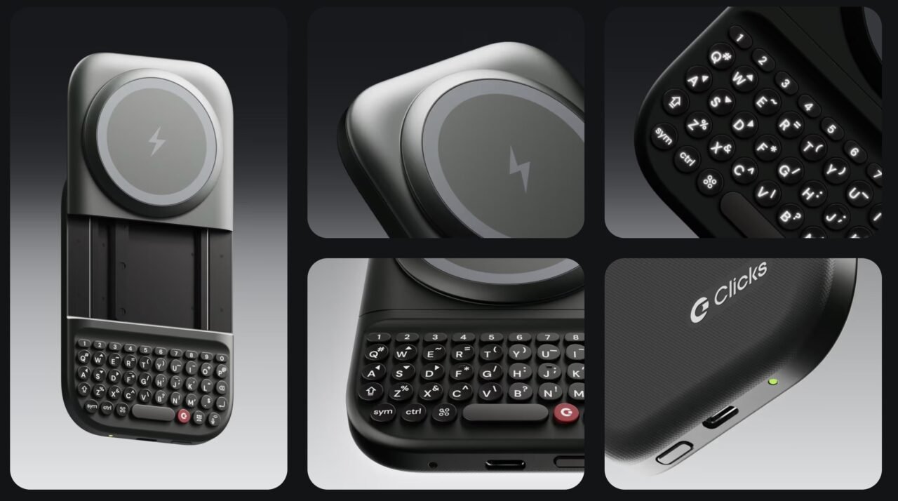 Meet the Clicks Communicator: A companion phone designed to kill distractions. Features a physical keyboard, 4-day battery, and no noise.