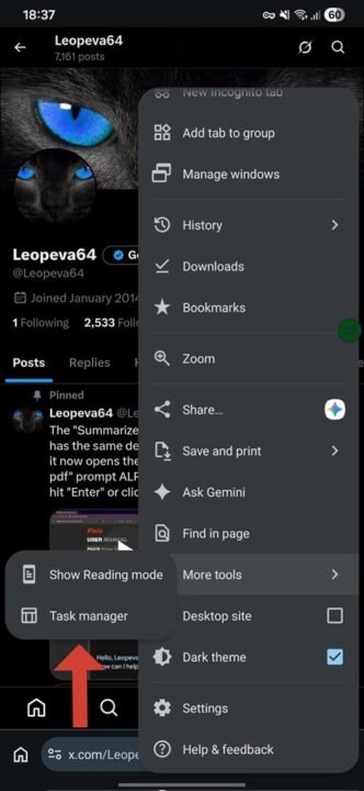Chrome-for-Android-Task-Manager-leak