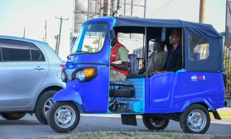 Skoot, Sun Mobility and Car & General launch the e3W electric tuk-tuk in Nairobi, featuring battery swapping and lower costs