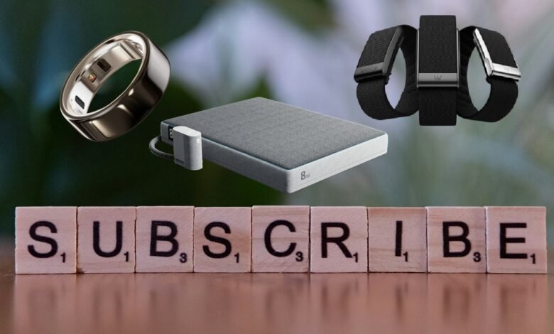 Subscription fitness tech creates problems like "bricking" hardware, cloud-dependency risks, paywalled safety features, and massive electronic waste, shifting ownership to mere usership.