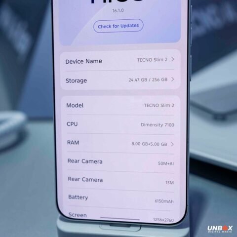 TECNO Spark Slim 2 showcased at MWC 2026 with world’s slimmest bezels ...