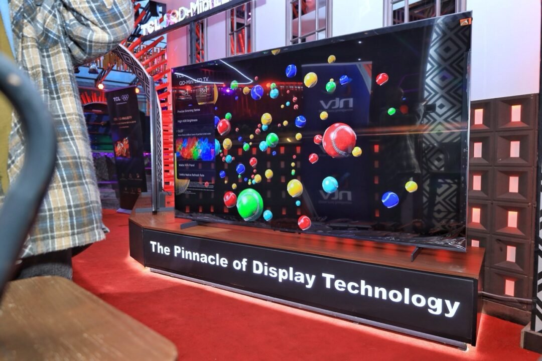 TCL Africa hosted a watch party at Nairobi's Redroom during Arsenal vs Man City, showcasing its new SQD Mini-LED TVs.