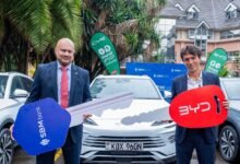 Five BYDs from BYD by CFAO Mobility, leased through Avenue Lease & Rentals, plus a one-year green credit line aimed at consumers and businesses.