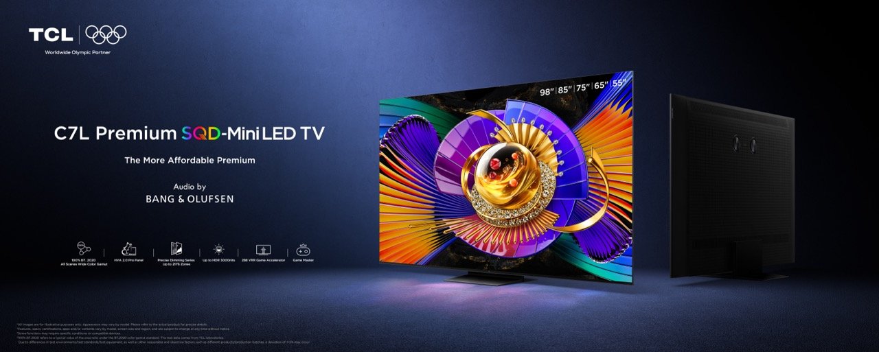 TCL C7L TCL Africa hosted a watch party at Nairobi's Redroom during Arsenal vs Man City, showcasing its new SQD Mini-LED TVs.