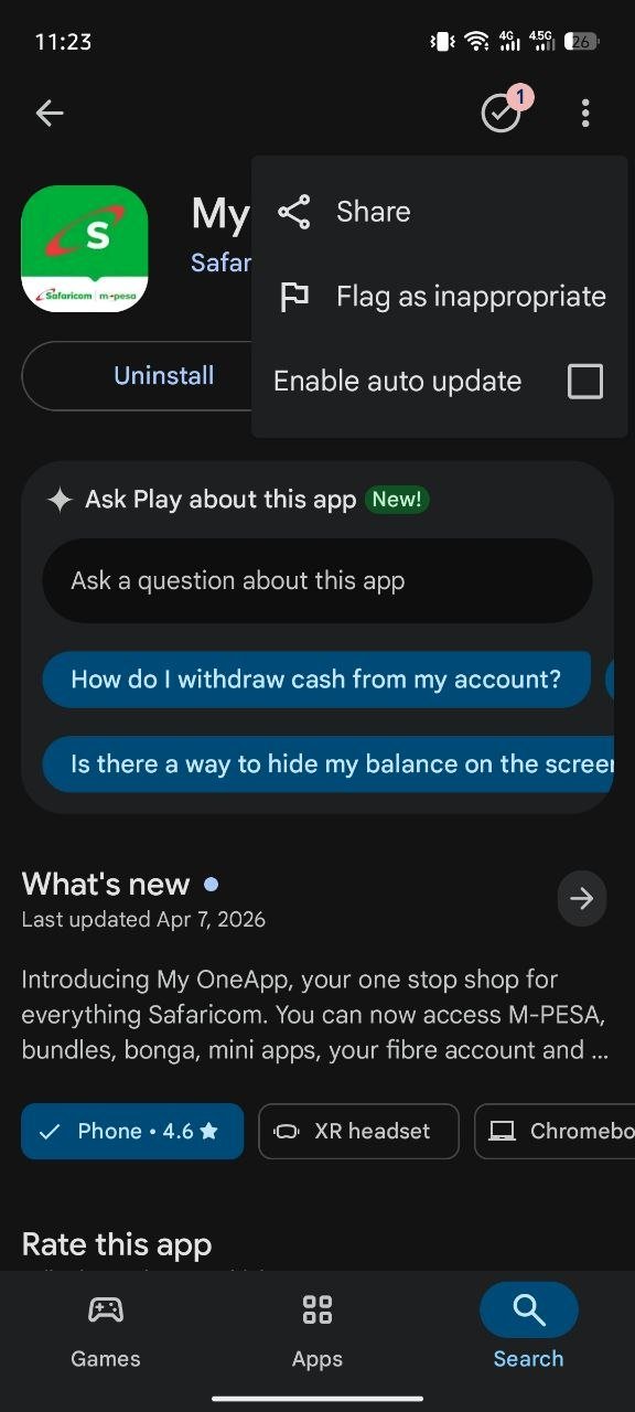 Disable-My-OneApp-auto-updates-in-Play-Store