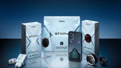 Infinix unveils the GT 50 Pro with HydroFlow liquid cooling, dual-pressure GT Triggers, Dimensity 8400 Ultimate, 144Hz AMOLED, and 6500mAh battery.