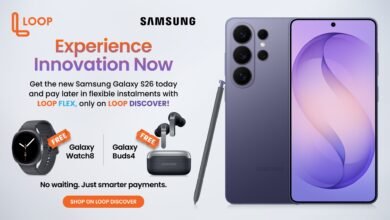 LOOP is offering the Samsung Galaxy S26 on FLEX instalments — with a free Galaxy Watch 8 or Galaxy Buds 4. Plus Easter discounts on dining, events, and more via LOOP Discover.