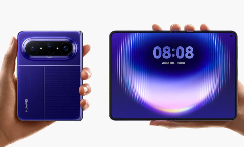 The Huawei Pura X Max launches April 20 as a wide foldable phone. Apple's version arrives months later. Spot the difference.