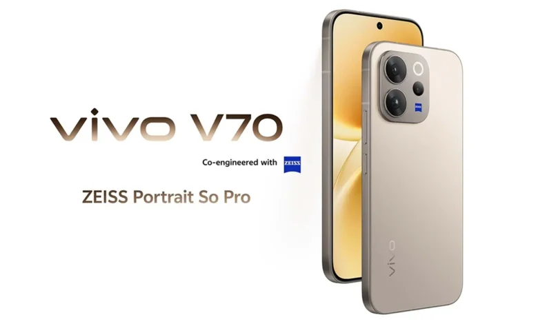 vivo V70 now on sale in Kenya at KES 84,999 with 50MP ZEISS telephoto, 6500mAh battery, and IP69 rating.